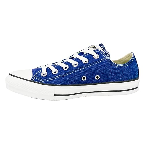 Converse Chuck Taylor All Star Seasonal ox, Unisex Sneaker, Blau, 41 EU
