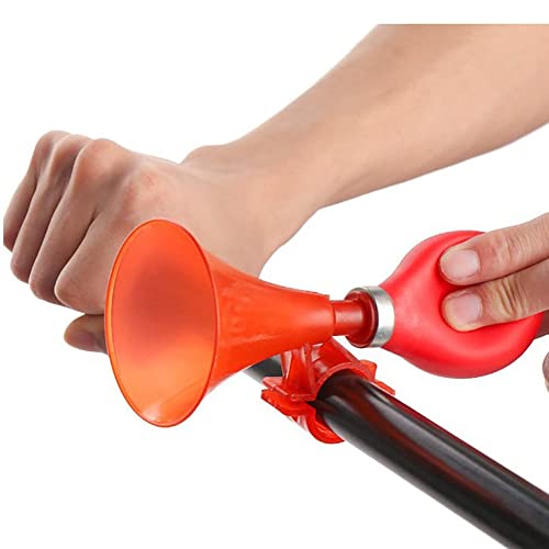 Gshllo 3 Pcs Plastic Bike Bugle Horn Air Clown Horn Bicycle Bell With Squeeze Bulb For Kids Bike Vehicles #TOP3