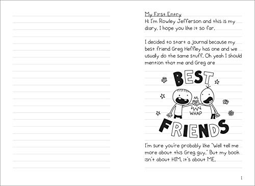 Diary Of An Awesome Friendly Kid: Rowley Jefferson'S Journal
