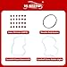 YA-MAYPAY Engine Full Gasket Set-VIN 68211174AA for Chrysler 300 EXF,for Dodge RAM 1500 EXF,for Jeep Grand Cherokee EXF/EXN, for Maserati Ghibli 3.0T TDS V6 2WD 275 HP