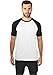 Produktbild Urban Classics Herren Raglan Contrast Tee T-Shirt, wht/blk, 2XL