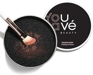 Esponja limpiadora de brochas de maquillaje, ...