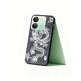 PAIXIKYZ Compatible con Infinix Smart 7 HD Funda Suave TPU Antichoque Dibujo Dragón PAIXIKYZ Compatible con Infinix Smart 7 HD Funda Suave TPU Antichoque Dibujo Dragón