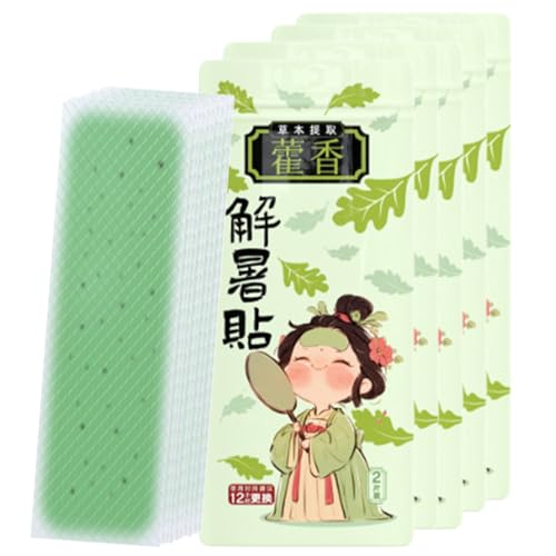 Pansements rafraîchissants | Compresses rafraîchissantes apaisantes, accessoires de sport et de plein air pour la protection solaire, bureau, activités d'été, surchauffe, voyage