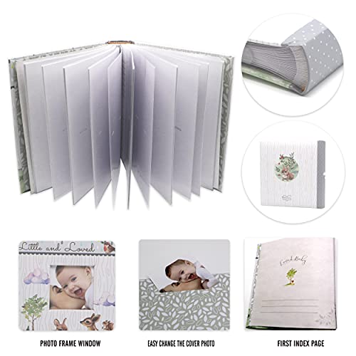 Holoary BAWA40160 Baby Photo Album 4 Inch X 6 Inch 160 Photos thumb #2