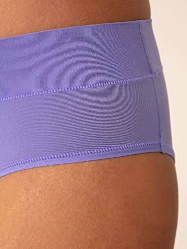 Image of Nykd (NYP342) Nylon Stretchable Hipster Panty Underwear for Women | Ultra-Soft Fabric with Mid Waist Full Coverage & Smooth Elastic Waistband | Gentle on Skin with No Marks