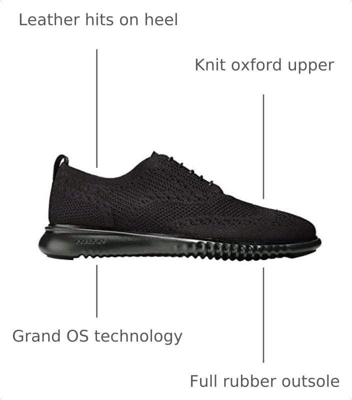 Image of Cole Haan Men's 2.Zerogrand Lightweight Stitchlite Oxford