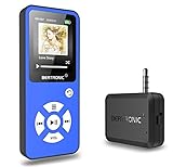✅ EXTERNER SPEICHER: Kein interner Speicher, dafür bis zu 128 GB mit optionaler micro SD-Karte (nicht enthalten!) | Einfache Musikübertragung vom PC über mitgeliefertes USB-Kabel