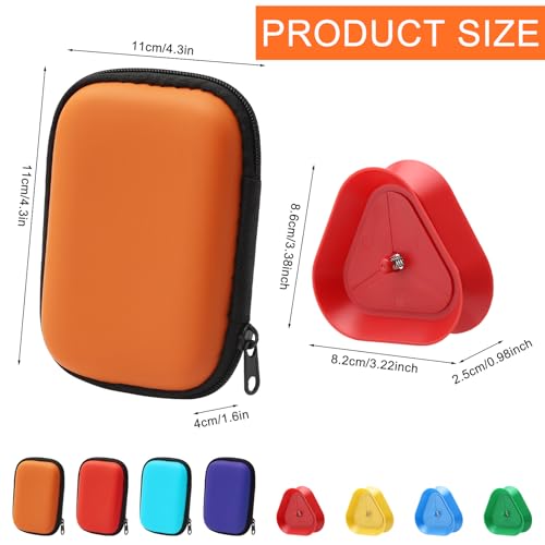 DAWRIS 4 Stück Kartenhalter Und 4 Stück Spielkarten Box Spielkartenhalter Robuste Kartenbox Freisprech kartenständer Spielkarten Aufbewahru für Senioren und Erwachsene