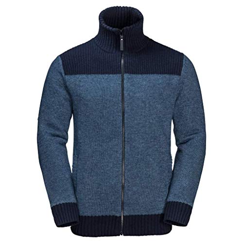 Jack Wolfskin Northwind Jacket M Sudadera de Forro Polar, Azul Oscuro, Extra-Large para Hombre Cover