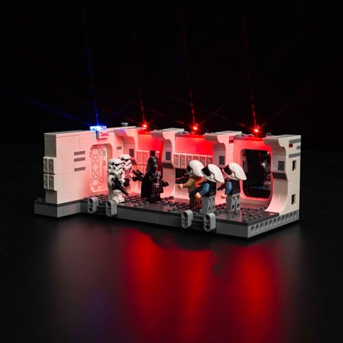 Juego de luces LED para Lego 75387 Boarding The Tantive IV, juego de iluminación decorativa para Lego El Entern of Tantive IV