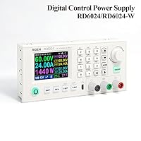 SIUKE Power Supplys,RD6024-W 24A 12V 36V 48V 60V Einstellbare digitale Konstantspannungsstromversorgungen mit 2,4-Zoll-Farbdisplay Datenspeicherung PC-Softwaresteuerung Mobiltelefon-APP-Steuerung Mult – Ansicht 2