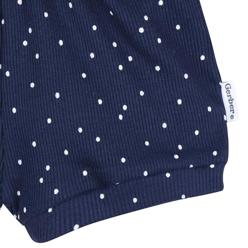 Image of Gerber Baby Girls' Bodysuit and Shorts Set