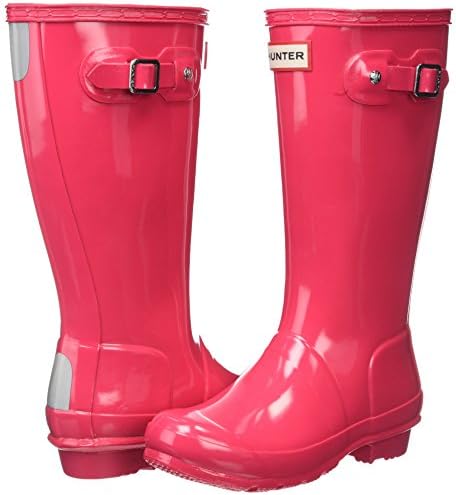 bright pink boots