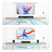 Assistrust 110W Sound Bar for Smart TV, Dolby Digital Plus Soundbar for TV, Bluetooth 5.3, ARC Opt AUX Connect for Home Theater — image 3