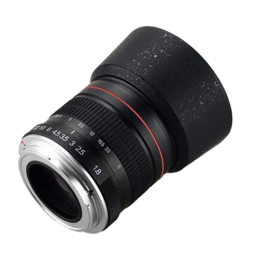 �݊���������Canon EOS 600D 550D 700D 1300D 6D 7D Sony Nikon DSLR 85mm F1.8 �t���t���[���}�j���A���t�H�[�J�X�|�[�g���[�g�����Y�ɑΉ�(Canon)