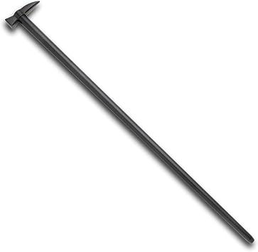 Medieval War Hammer Walking Cane Black Beechwood Shaft with Zinc Alloy Head 37" Lightweight Collectible Stick