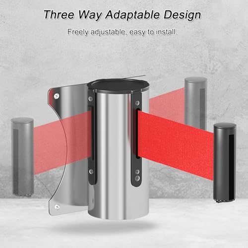 Barrière murale réglable sans perçage avec sangle rétractable - 5