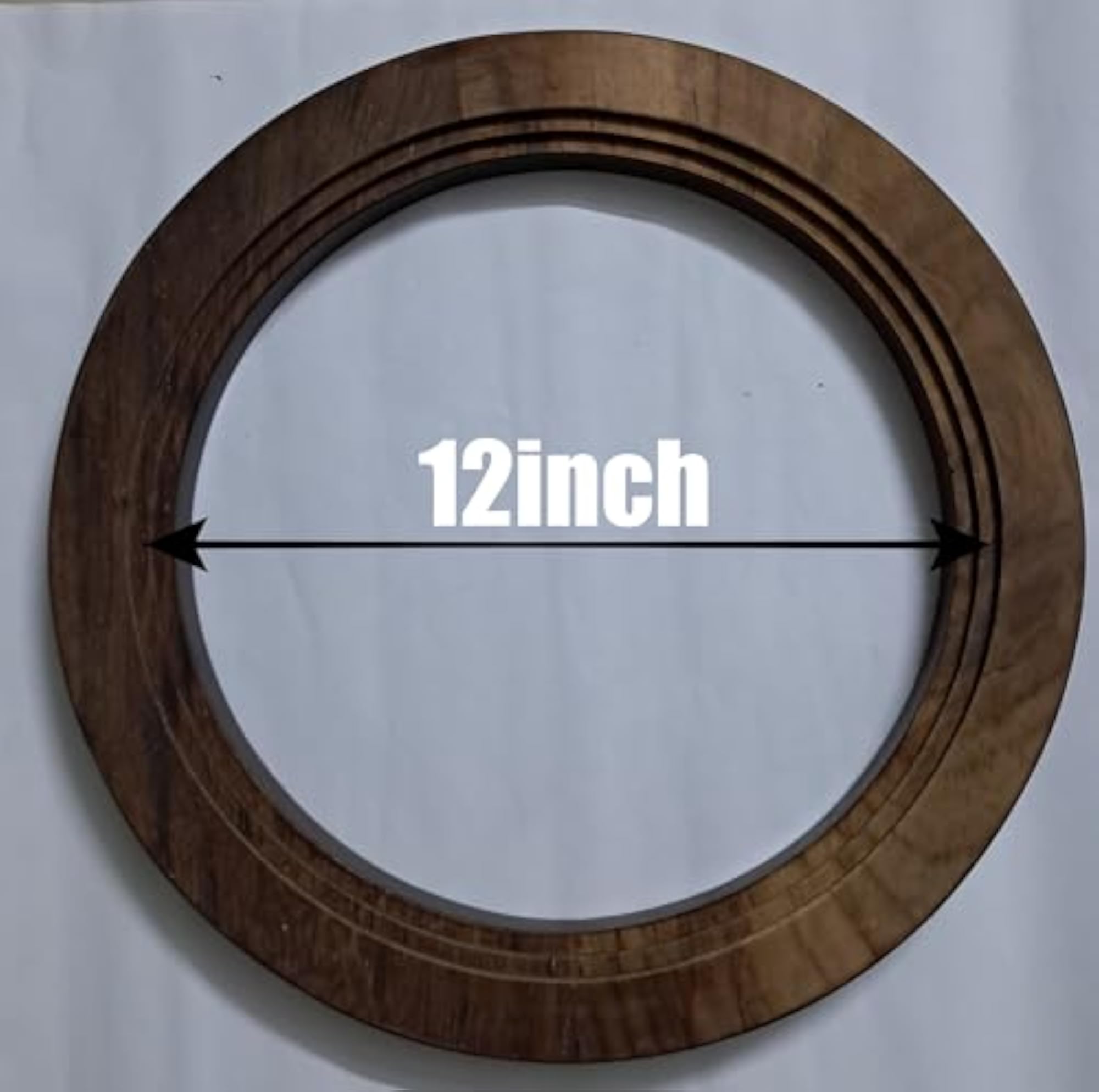 Handcrafted Circular Art & Mirror Frame