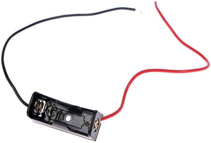 Miniatura 2 de BKAEIMSTWR Soporte de batería A23 de 12 V, 10 soportes de batería de 12 V, soporte de batería de 23 A 12 V, caja de batería de 23 A 12 V con cables