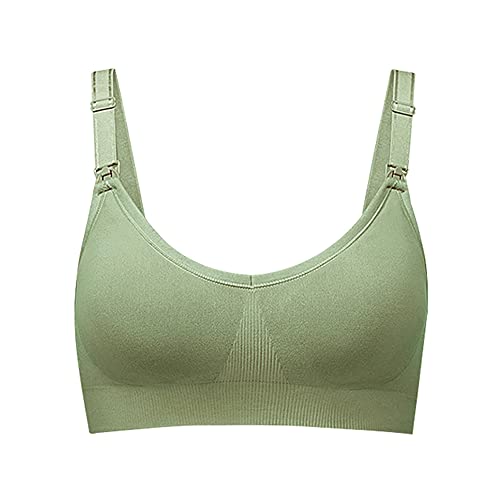 Soutien-gorge d'allaitement sans coutures 80C WENJUN vert - 2