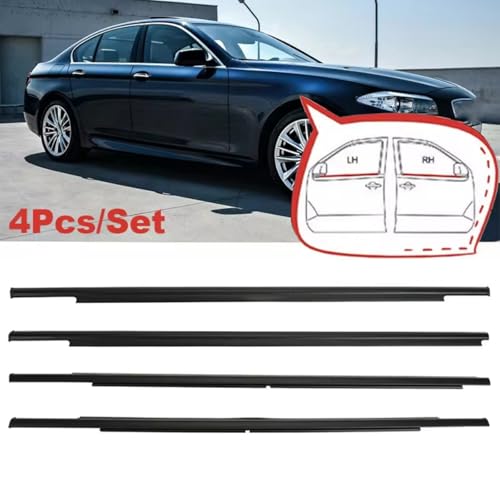 Burlete para Civic 2012 2013 2014 2015: tiras de sellado impermeable para ventanas de coche 6