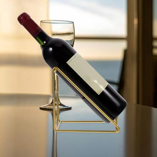 Soporte para botellas de vino de mesa Luxshiny elegante miniatura 5
