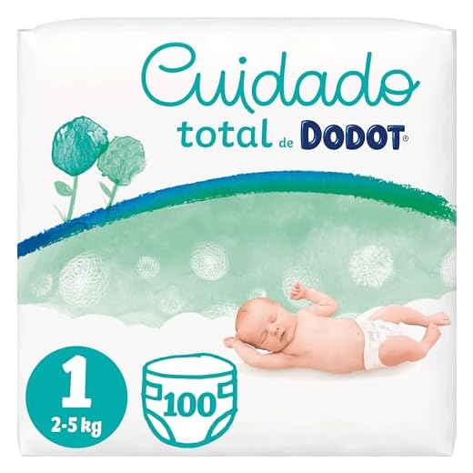 Dodot Pañales Bebé Cuidado Total Talla 1 (2-5 kg)