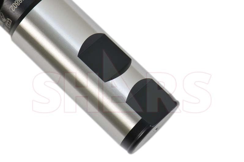 Image of SHARS 1 inch 90 Degree Square Shoulder Indexable End Mill with 4 PCS APKT 11T308 Inserts 404-2410W+404-6540(4) P[