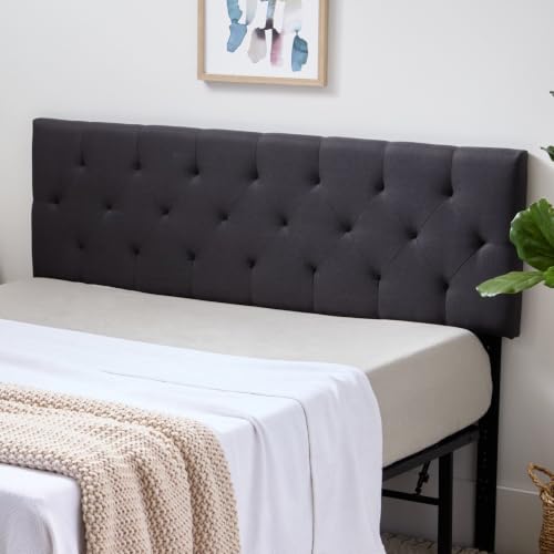 Lucid Mid-Rise Upholstered Headboard - Diamond Tufted - Padded...