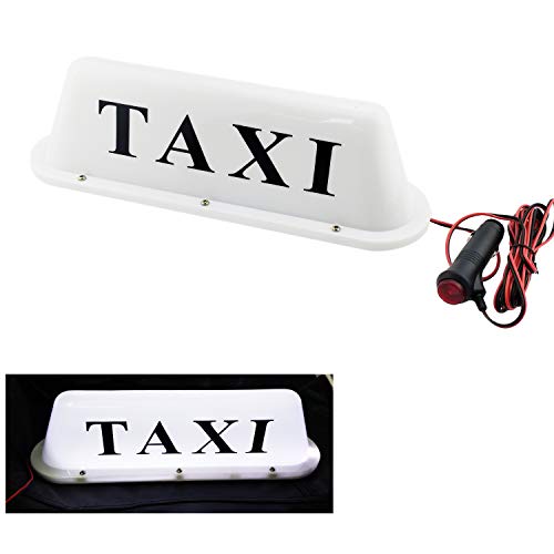 Ruban LED magnétique étanche blanc toit voiture taxi NRC&XRC câble 3m