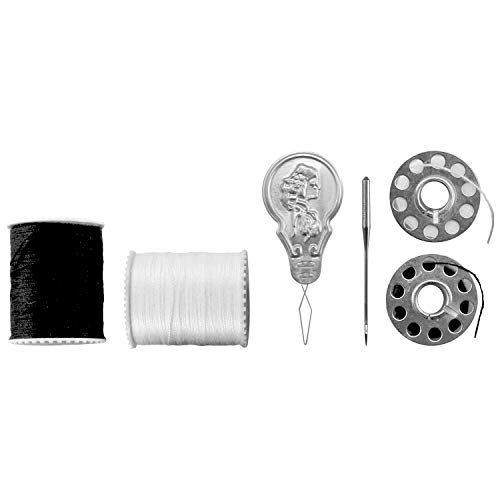 Solac SW8231 Cotton 13.2 naaimachine, 16 steken, automatische knoopsgaten, 4 standen, vrije arm, verticaal belastingssysteem, werking met en zonder pedaal, draaggreep, 2 spoelen, 2 naalden, wit - Image 7