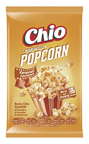 Chio Mikrowellen Popcorn karamell, 22er Pack (22 x 100 g) Cover