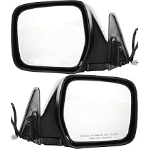 Kool Vue Driver Side Mirror & Passenger Side View Mirrors for Toyota Land Cruiser 1990-1997, Paintable