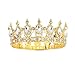 Elegant Women's Rhinestones Crowns Sparkling Headband Costume Hairpieces for Weddings and Fashionable Gatherings Birthday Crown