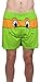 Nickelodeon Men's Michelangelo Teenage Mutant Ninja Turtle Boxers M