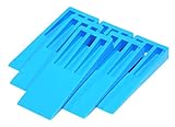 6026 - Blue, Fiberglass Demolding Wedge Pack of 6, 6' x 2 1/4' x 3/4' Thick/Made in The USA