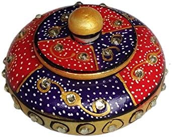 sdshopping Marble Sindoor Box Kumkum Holder