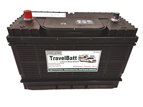 TravelBatt 12V 120AH (110AH) TB30MF Heavy Duty Ultra Deep Cycle Leisure Marine Battery Motorhome Caravan