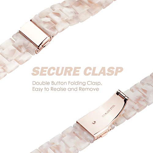 Bracelet réglable métal Apple Watch SE 6 5 4 3 2 1 montre connectée 38 42mm - 4