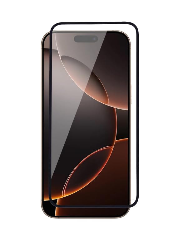 Image of Gorilla Extra Strong Premium HD+ ESD Anti Static Tempered Glass for Apple iPhone 16 Pro Max Edge to Edge Full Coverage Fingerprint and Oil Resistant with Easy Installation Kit