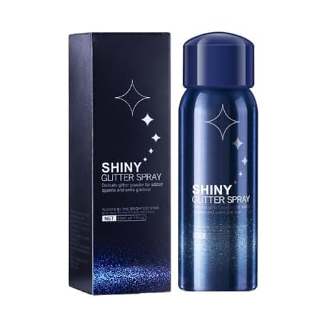 Body Glitter Spray, Perfect Body Glitter for Music Festival Stage Makeup and Festival Rave Highlighter Makeup. (1 Pcs) Cover