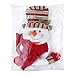 Unomor Christmas Tree Topper Snowman Hugger-Non-Woven Fabric Assorted Colors, 33.46 X 37.79 X 3.93 Inches, Perfect for Holiday Home Decor, Family Gatherings, and DIY Outdoor Decorations