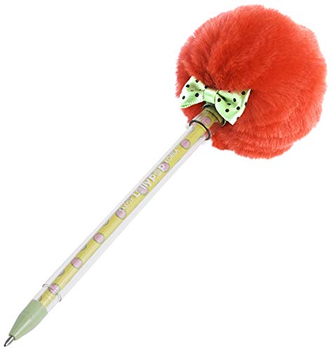 Ooly Sakox Lollypop Pom Pom Scented Ballpen - Watermelon - Black Ink Pen #TOP1