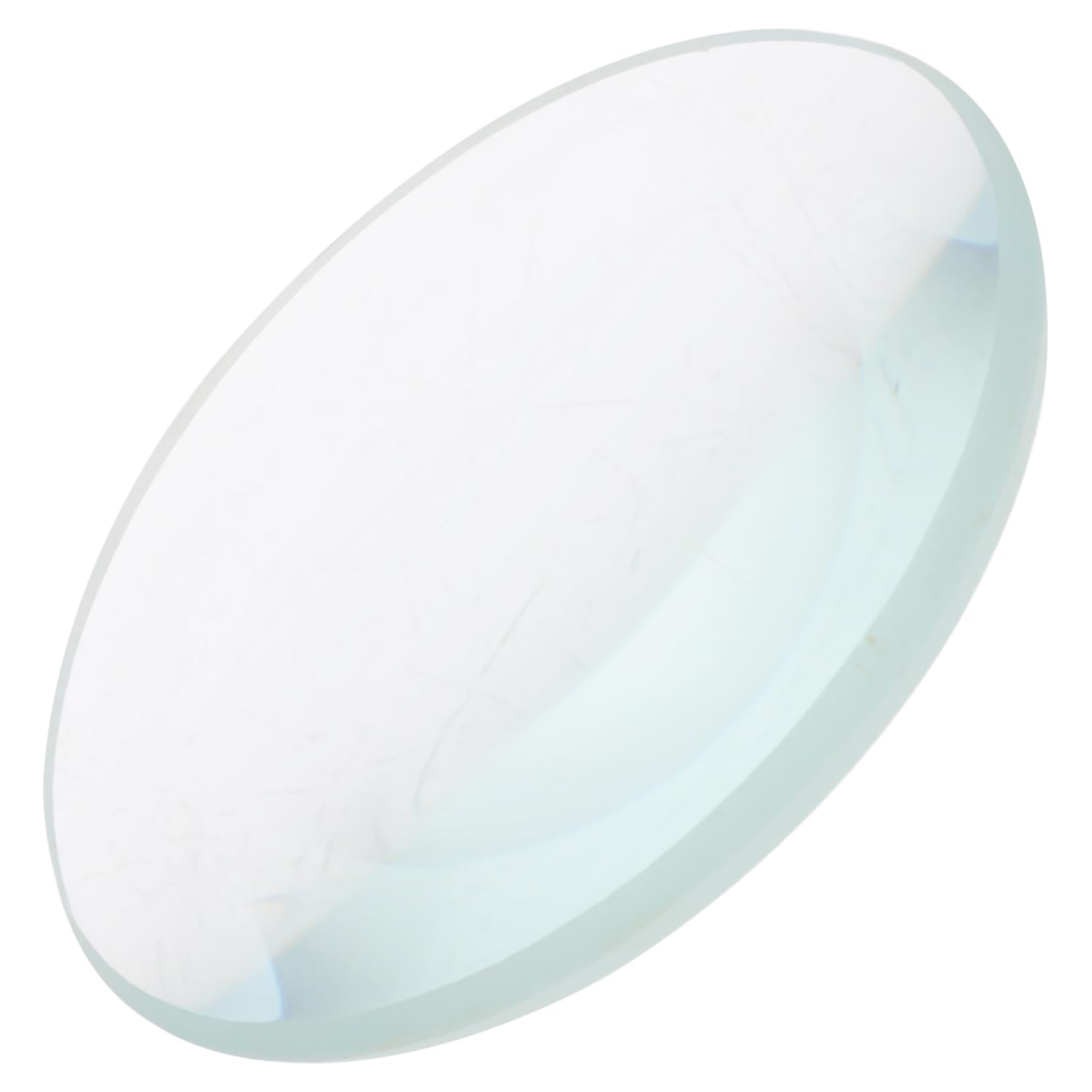 BRIGHTFUFU Double Convex Glass Lens Concave Lenses for Science Convex Glassdouble Round Glasses Biconvex Lens Optical Lens Spherical Convex Lens Convex Mirror for Physics Polished Convex Lens