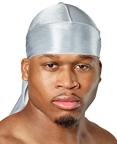 ShyneDurags Silky Durag 360 Waves, Dreadlocks y Curls, Premium Silk Durags para Hombres y Mujeres, Accesorio Diario Ultra Suave, cómodo y de Moda