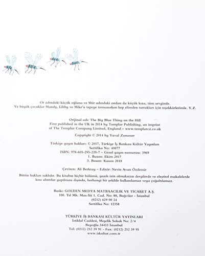 Tepedeki Büyük Mavi Sey [Turkish] 6052952202 Book Cover