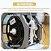 URJWAN Multi Purpose Electric Spool Rewinder 3D Industrial Filament Respooler Smart Start Stop 1Kg Spool Neat Winding for 3D Filament Welding Wire and Universal Thread