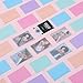 Mandu Deco Colored Kpop Photocard Sleeves 5 Color Pastel Rainbow Pack Card Protector PVC Free and Acid Free Shield Cover - 61x91mm (100 Sleeves per Pack)