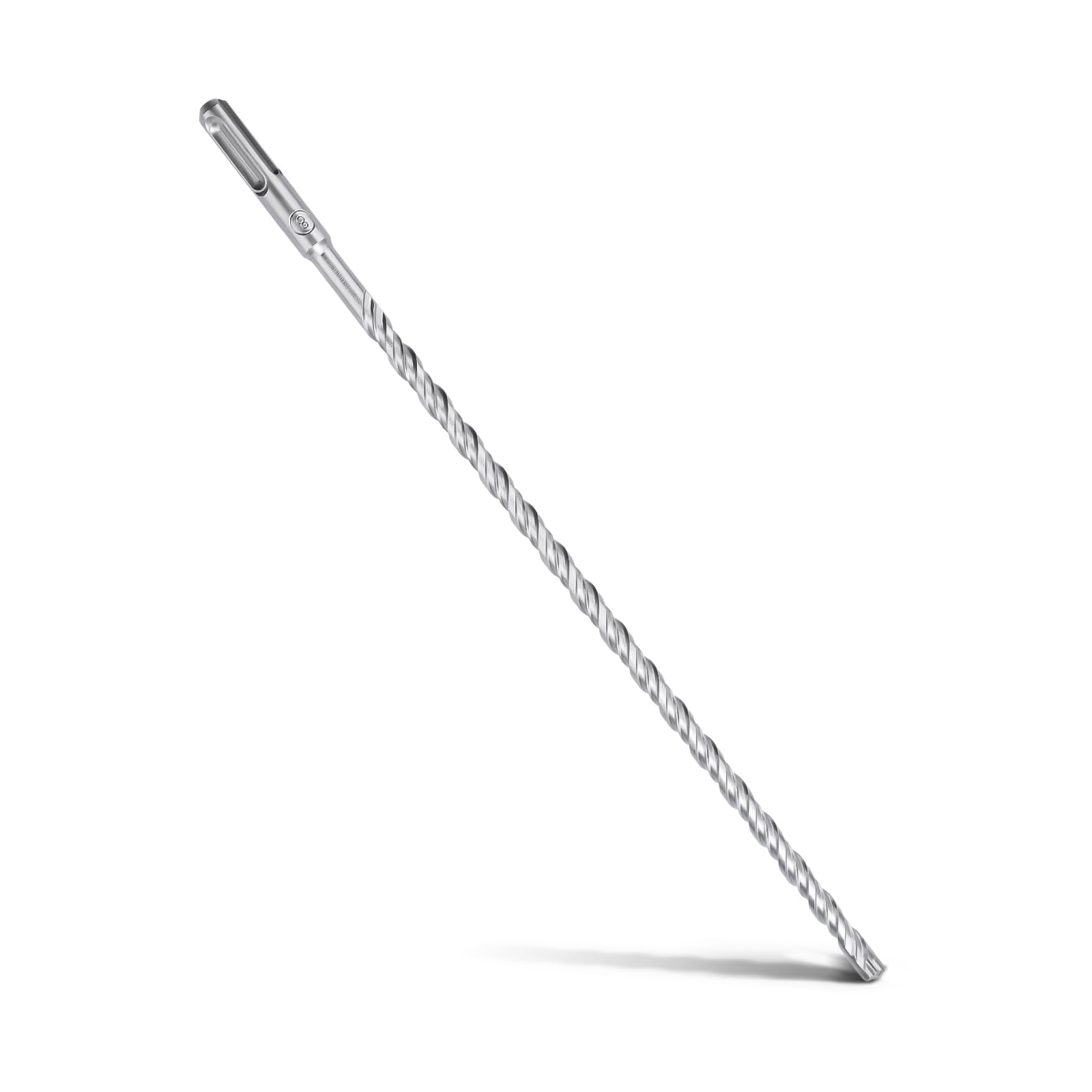 SDS Plus Punta per trapano per calcestruzzo, 10 x 310 mm, con 4 punte in metallo duro e doppia vite, per calcestruzzo, pietra, pietra naturale
